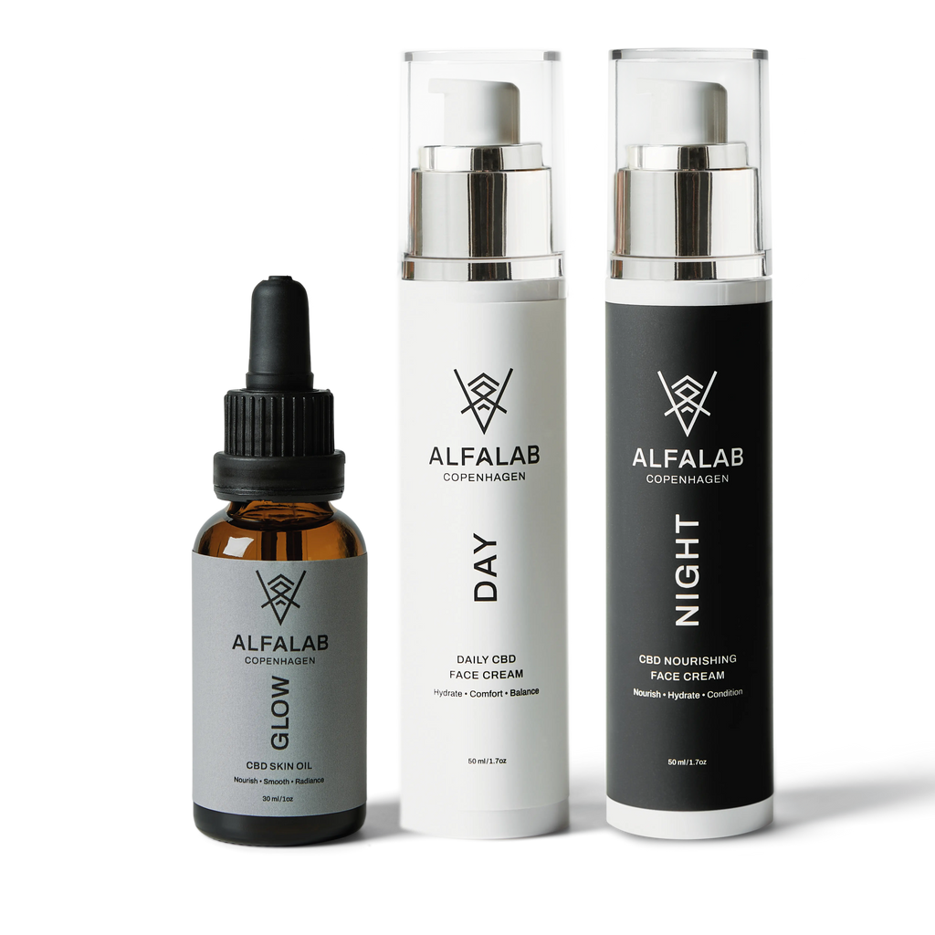 PAKKETILBUD 3 PRODUKTER | Indhold: Dagcreme, Natcreme, Hudolie